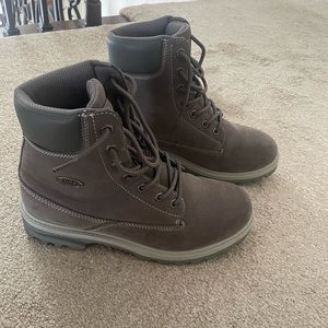 GREY BOOTS